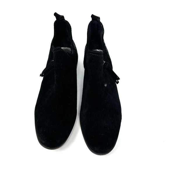 Lucca Lane size 6.5 black booties Syanna leather studded side zip NWOT‎ / NWOB - Picture 9 of 9